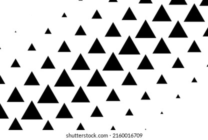 Screentone, halftone geometric abstract design element. Vector