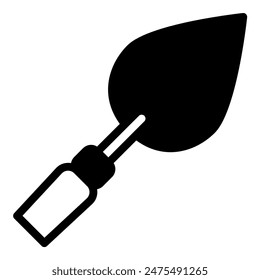 Screper icon or logo illustration outline black style