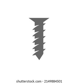 Plantilla de ilustración de diseño del logotipo del tornillo 