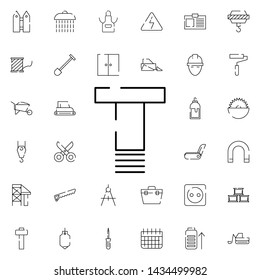 screw, bolt icon. Universal set of construction for website design and development, app development