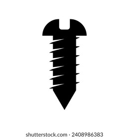 Screw bolt icon vector in trendy