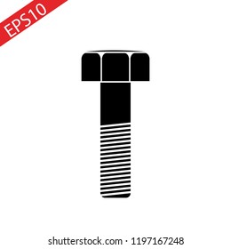 screw bolt vector icon screw icon illustration isolated vector sign symbol eps10