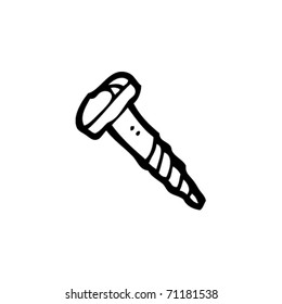 screw cartoon