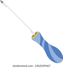 ilustración de la herramienta de la mano del controlador de tornillos