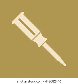 Screw Driver Icon. 