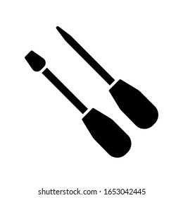screw driver icon design, flat style icon collection