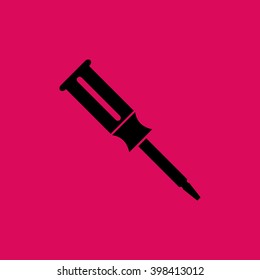 Screw Driver Icon. Eps-10.