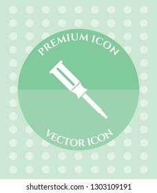 Screw Driver Icon for Web. Application, Software & Graphic Design.