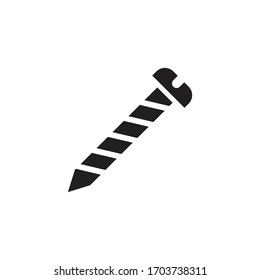 Screw icon design isolated on white background