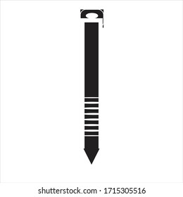 screw icon design. vector illustration