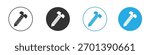 Screw icon. Graphic icon design template