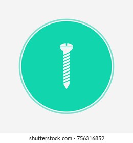 Screw icon illustration isolated vector