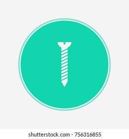 Screw icon illustration isolated vector