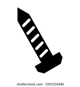 screw icon isolated sign symbol vector illustration - high quality black style vector icons
