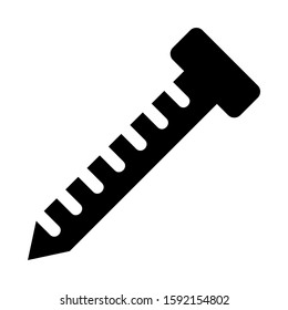 screw icon isolated sign symbol vector illustration - high quality black style vector icons
