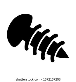screw icon isolated sign symbol vector illustration - high quality black style vector icons
