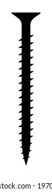 screw icon on white background