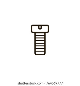 screw icon. sign design