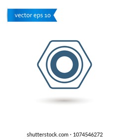 screw. screw icon. sign design. Vector EPS 10.