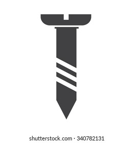 screw icon symbol Illustration