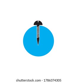 Screw icon vector desin ilustration templat
