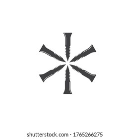 screw icon vector illustration design template