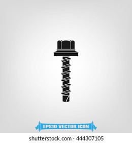 Screw icon vector illustration eps10.