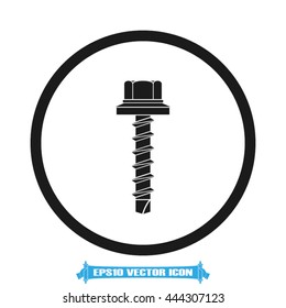 Screw icon vector illustration eps10.