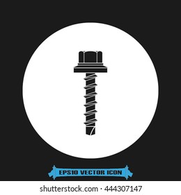 Screw icon vector illustration eps10.