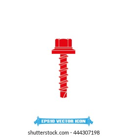 Screw icon vector illustration eps10.