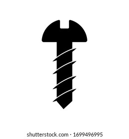 Screw icon vector isolated template