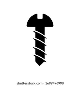 Screw icon vector isolated template
