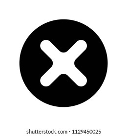 Screw icon vector icon. Simple element illustration. Screw symbol design. Can be used for web and mobile.