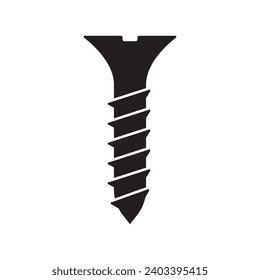 screw icon vector template illustration logo design