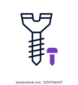 screw icon for your website, mobile, presentation, and logo design.