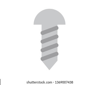 Screw icon,vector illustration. 