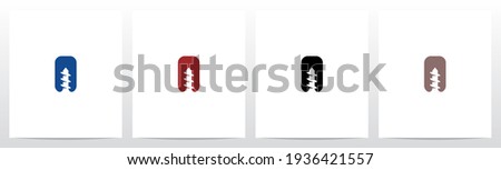Screw On Letter Logo Design O