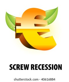 Screw recession