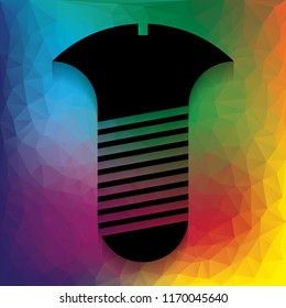 Screw sign. Vector. Flat style black icon on white.