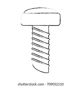 Screw tool isolated