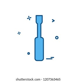 Screw Tools icon design vector