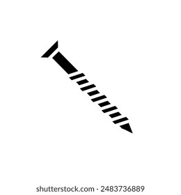 screw - vector icon, symbol	