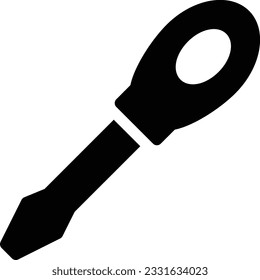 screw Vector illustration on a transparent background. Premium quality symbols. Gyliph vector icon for concept and graphic design.