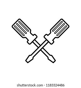 screw_driver icon vector template