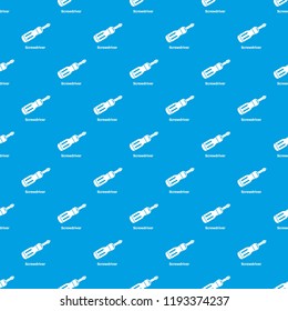 Screwdrive pattern vector seamless blue repeat for any use