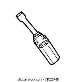screwdriver cartoon