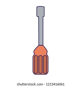 Screwdriver construction tool