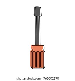 Screwdriver construction tool