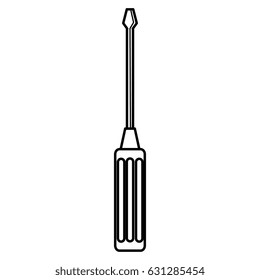 screwdriver construction tool isolated icon
