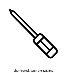 Symbole für Schraubendreher-Konstruktionstools mit Rahmenstil
